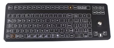 108 ключей компактируют клавиатуру мембраны ИП66 формата промышленную с интегрированным трекболом