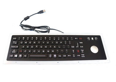 Черные динамические ключи клавиатуры 76 Усб ИП67 механические с мышью трекбола 38мм