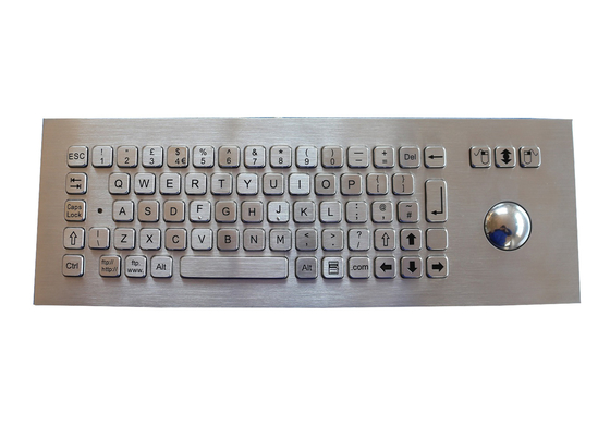 Водоустойчивая клавиатура держателя панели IP67 механическая с трекболом 38mm