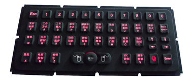 Указатель Hula клавиатуры силиконовой резины ключей FN красный подсвеченный загоренный