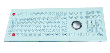 Изготовленная на заказ пылезащитная промышленная клавиатура мембраны с trackball 38 лазеров