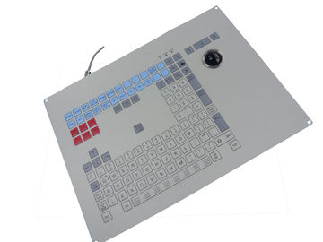 Ruggedized доказательство воды клавиатуры мембраны Trackball промышленное и доказательство скреста
