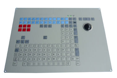 Ключевая промышленная клавиатура мембраны 121 с клавиатурой держателя панели трекбола лазера с численными ключами