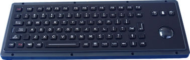 Черная vandalproof промышленная клавиатура IP65 с Trackball и функциональными клавишами