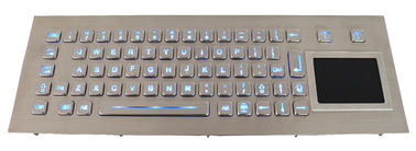 Клавиатура УСБ 70 ключей изрезанная освещенная контржурным светом с клавиатурой киоска сенсорной панели