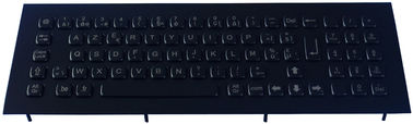 Усиливанная черная клавиатура металла интегрированная с числовой клавиатурой