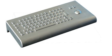 Длинняя ключевая клавиатура киоска установки стены хода 2.0mm с 2 trackall версии IP68