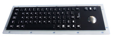 ИП65 расклассифицировало изготовленную на заказ черную клавиатуру металла с интегрированным механическим оптически трекболом