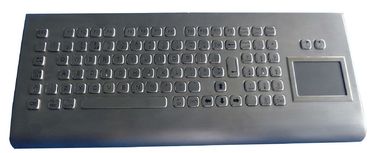 Клавиатура длиннего ключевого металла хода промышленного изрезанная с touchpad, ключом 97