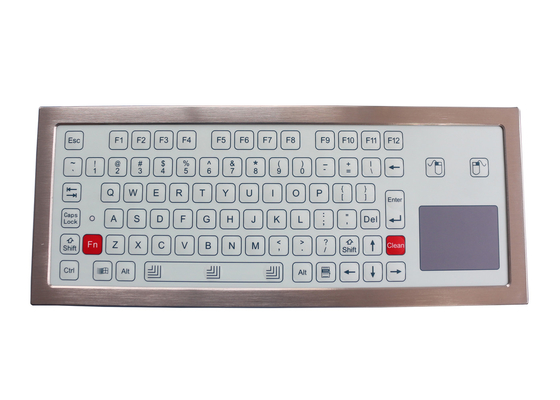 Ключи усиливанные мембраной клавиатуры 81 стальной пластины IP68 с сенсорной панелью
