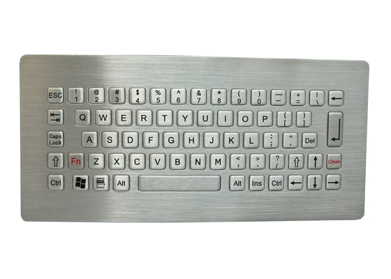 Клавиатура ключей клавиатуры 68 нержавеющей стали панели 304 водоустойчивая связанная проволокой для на открытом воздухе