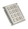Числовая клавиатура металла промышленной мини задней панели моутинг стальная с интерфейсом УСБ или РС232