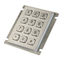 Числовая клавиатура металла промышленной мини задней панели моутинг стальная с интерфейсом УСБ или РС232