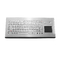 Ip68 полно загерметизировало изрезанную промышленную клавиатуру металла с сопротивляющейся сенсорной панелью