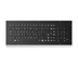 EMC прочная клавиатура прочная черная титановая электропластика военная клавиатура
