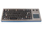 Усиливанная настольная водоустойчивая клавиатура с баклигхт металла ключей сенсорной панели ИП68 89