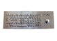 Клавиатура IP67 SS промышленная с USB PS2 трекбола Washable
