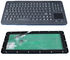Клавиатура силикона 120 ключей прочная противомикробная с кнопочной панелью touchpad численный