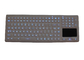 Освещенные контржурным светом сенсорной панелью функциональные клавиши клавиатуры 12 резинового силикона промышленные/численные ключи